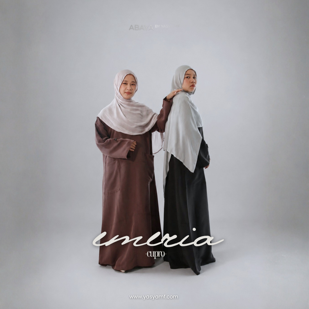 EMERIA CUPRO ABAYA - Gambar 3