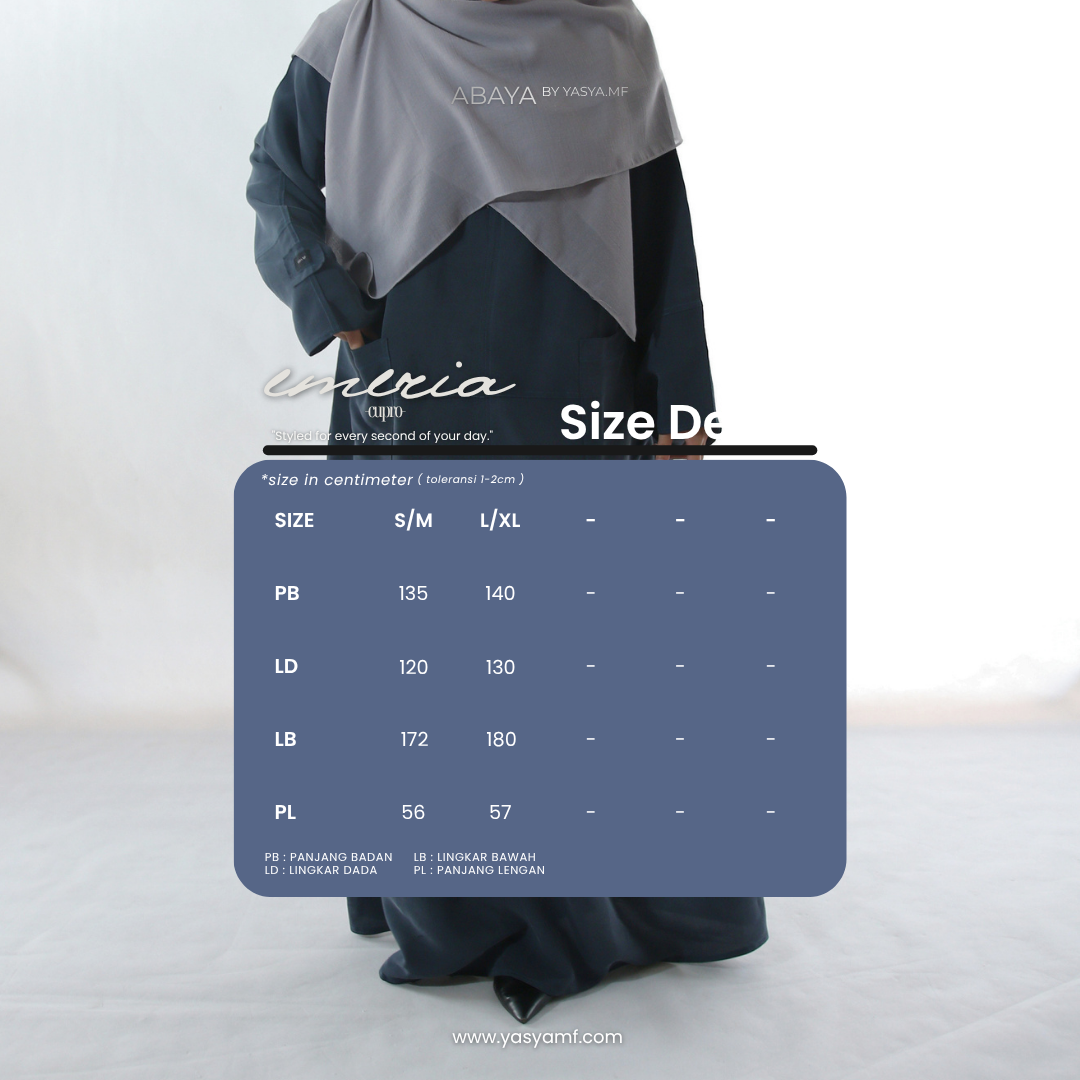 EMERIA CUPRO ABAYA - Gambar 12
